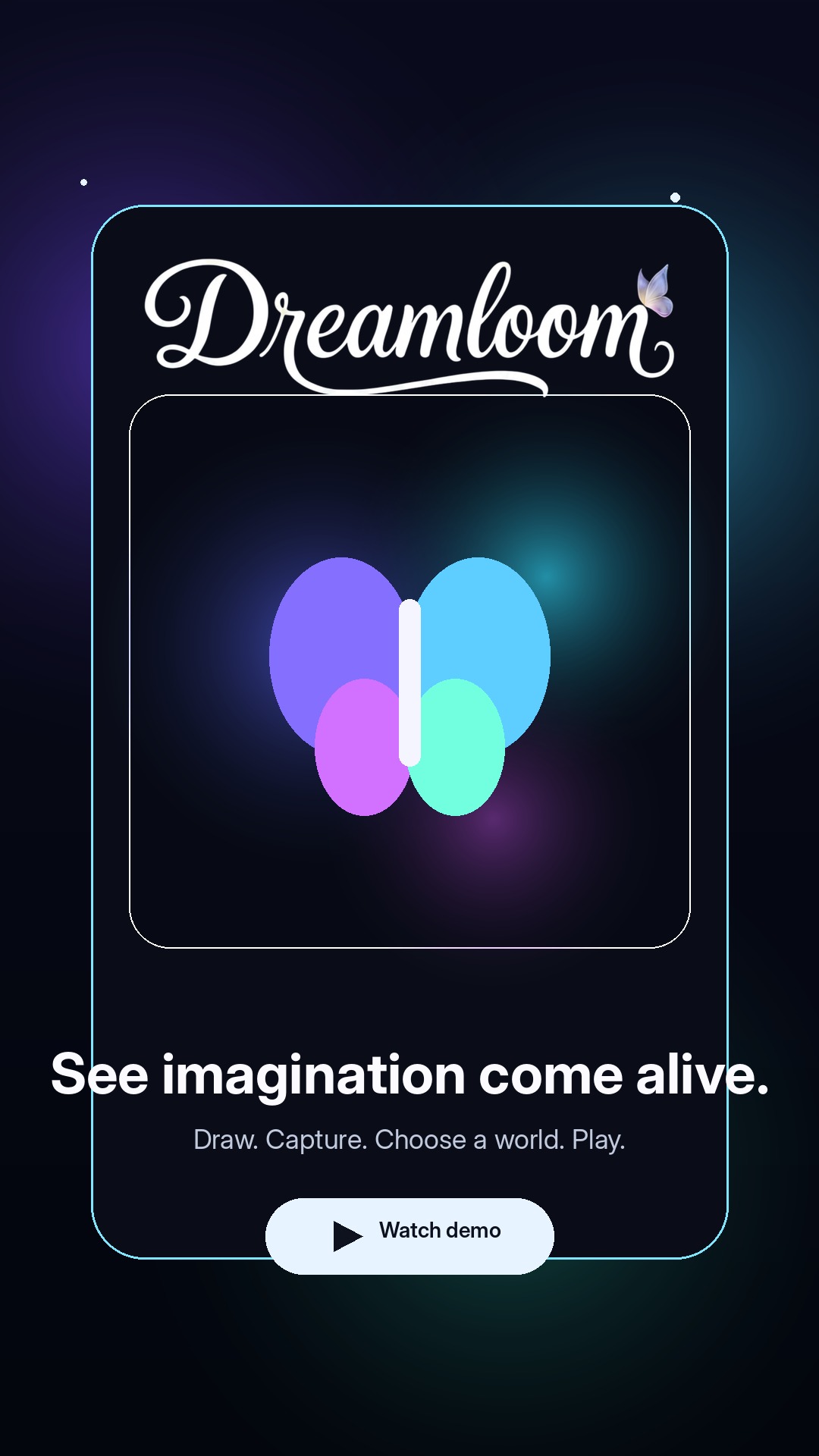 Dreamloom app demo preview